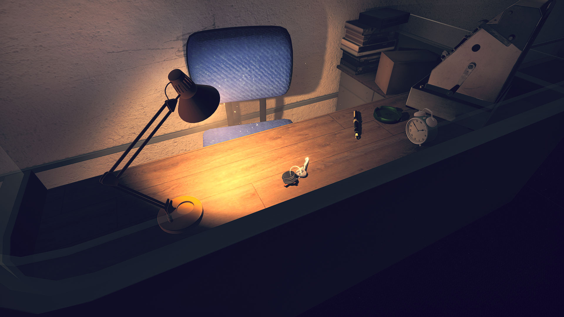 Desk with Key