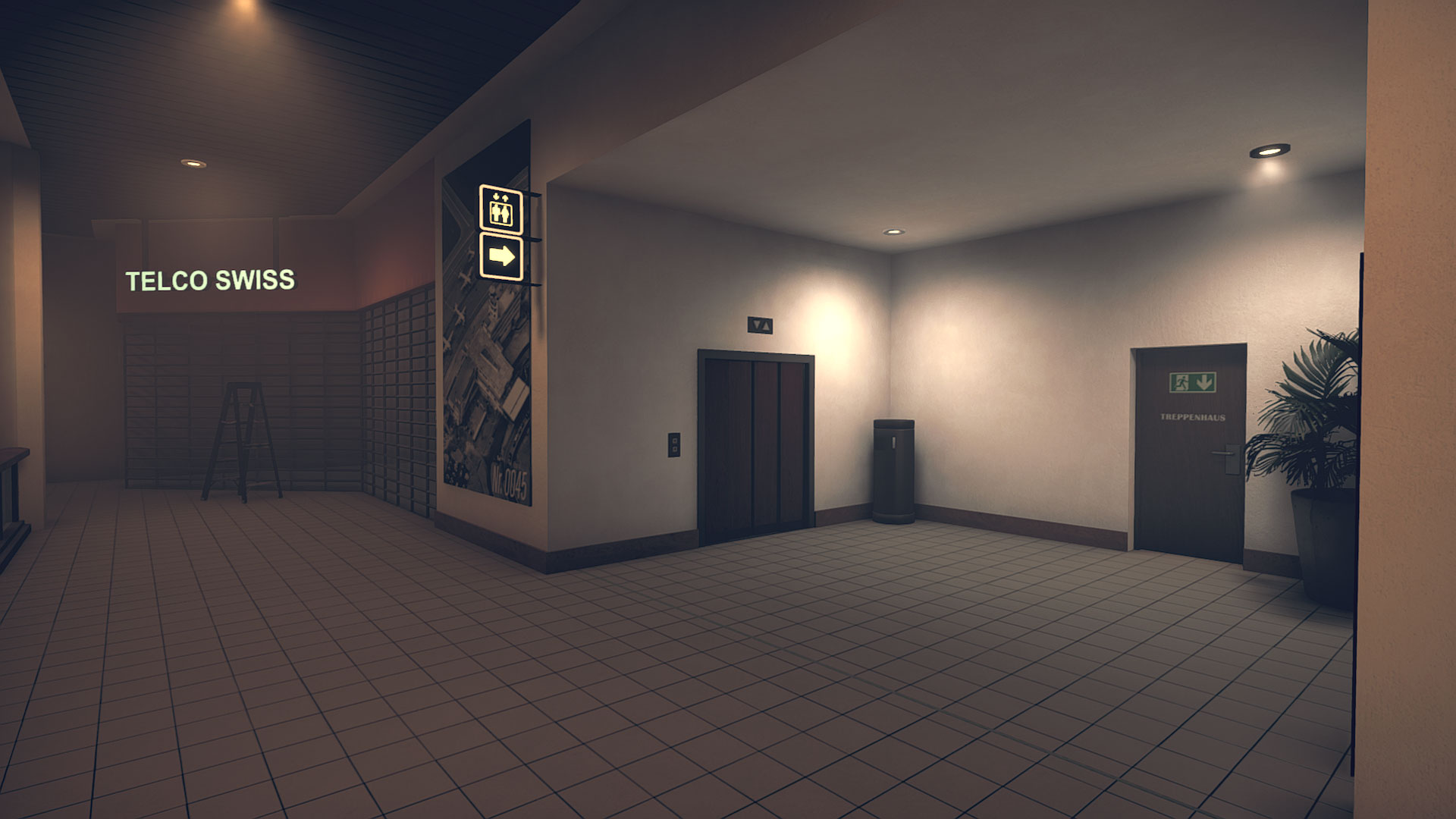 Lift and Stairwell Door