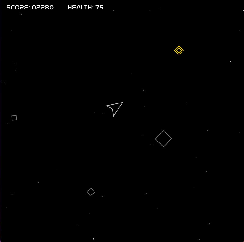 Asteroids clone