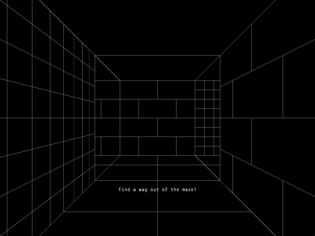 Find a way out of the maze!