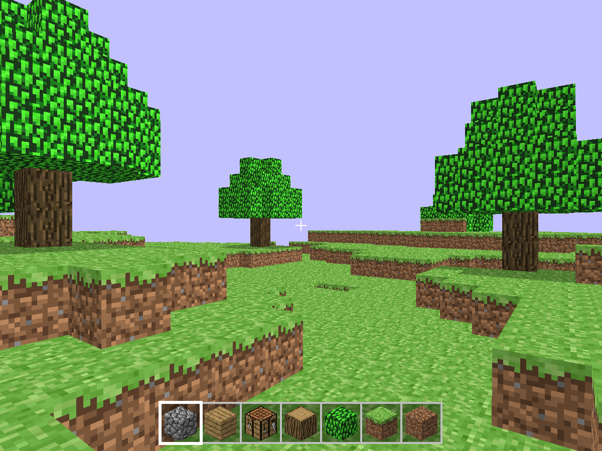 Generated Terrain (with textures from <i>Minecraft</i>)