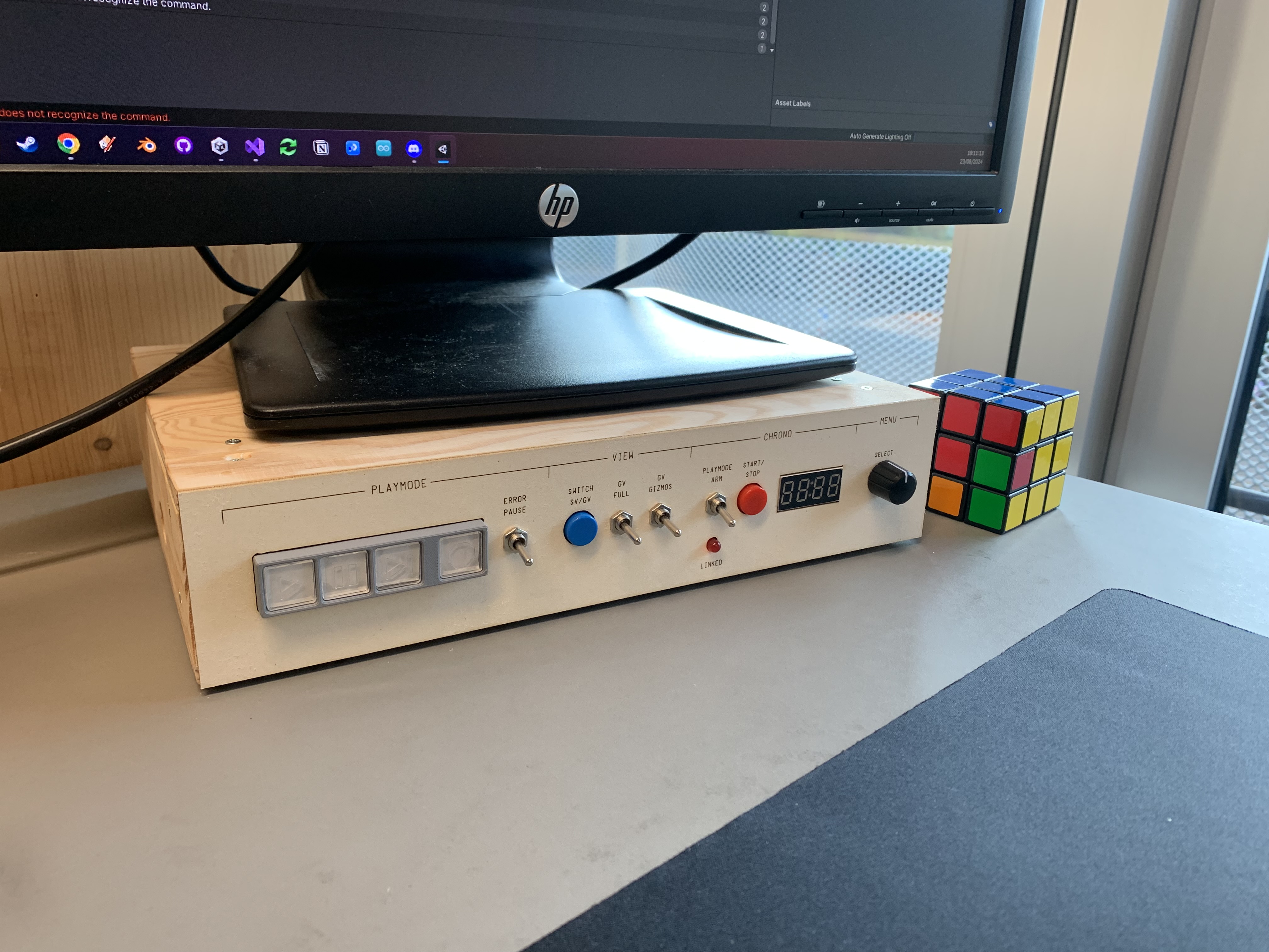 The device in its natural habitat