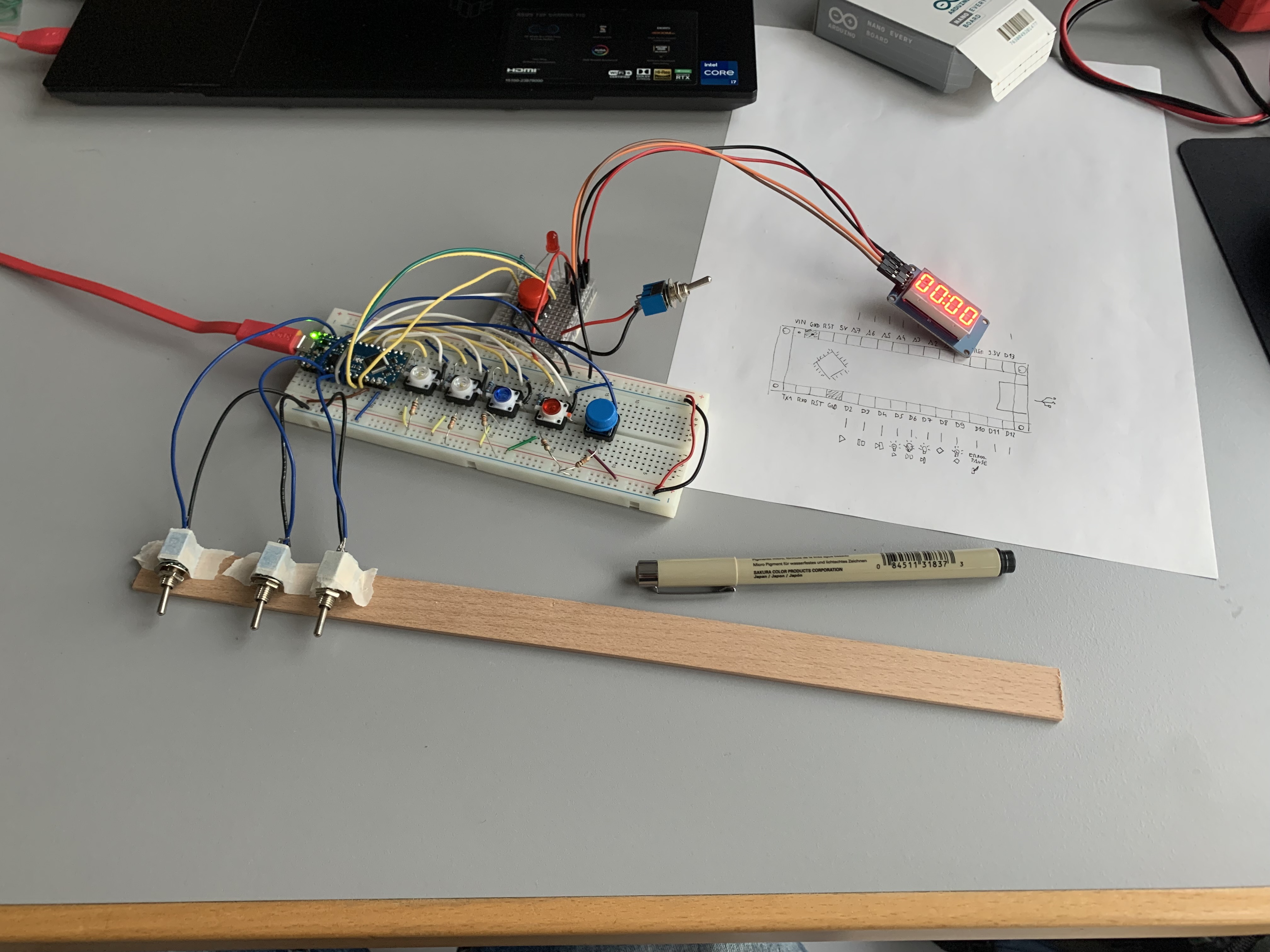 Very early prototype